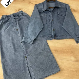 کت و دامن جین