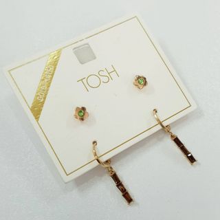 گوشواره آبکاری طلا tosh