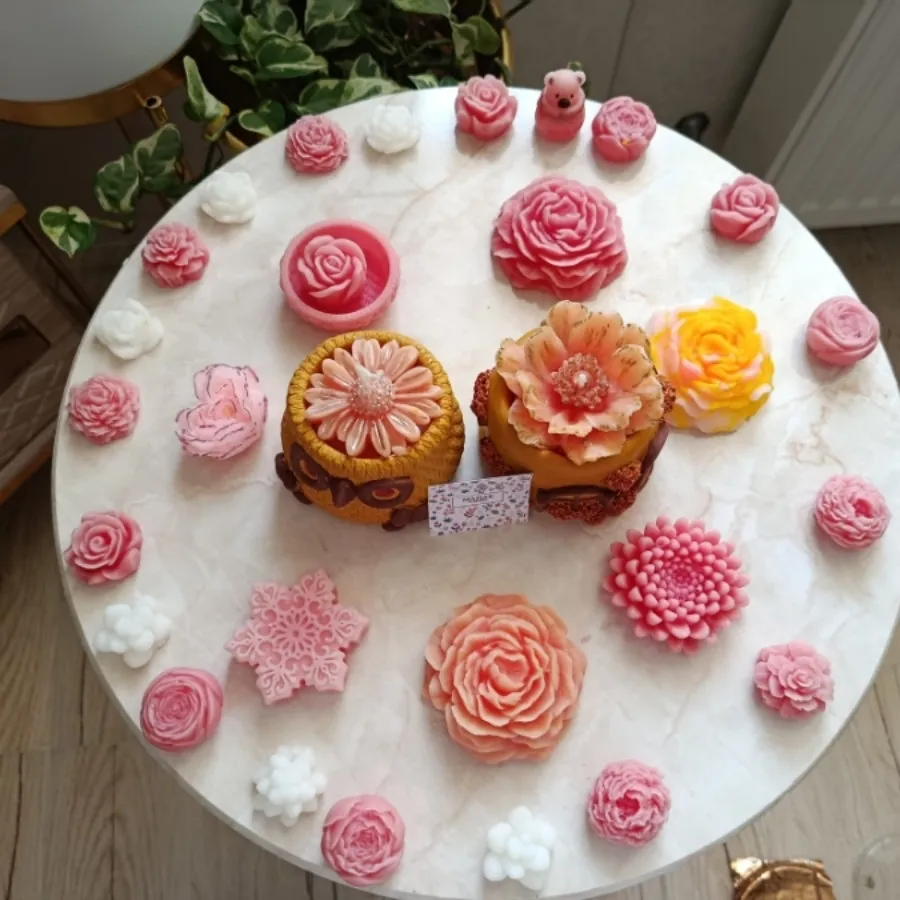 شمع گیاهی ماهک