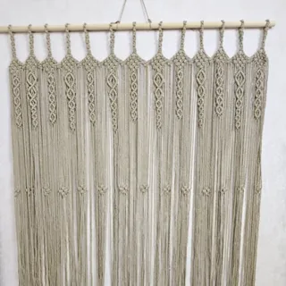 پرده مکرومه