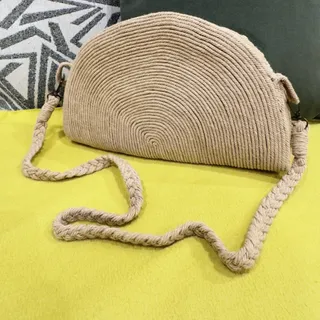 کیف کنفی (دست بافت)
