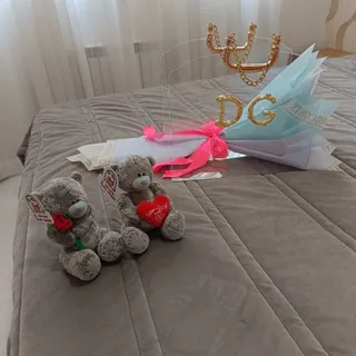 دسته گل جاودان وباکس طلقی