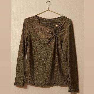 بلوز لمه طلایی