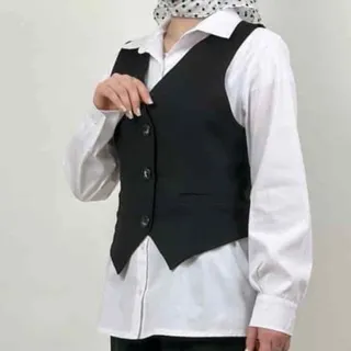 ست جلیقه و شومیز کاملا نو