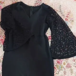 پیراهن مجلسی مشکی