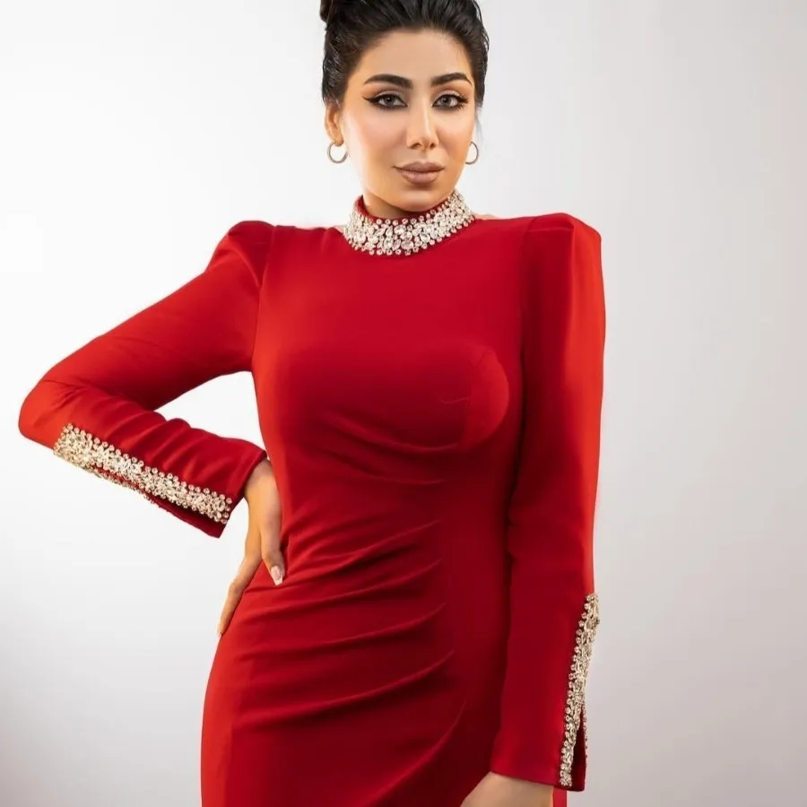لباس مجلسی جواهردوزی شده