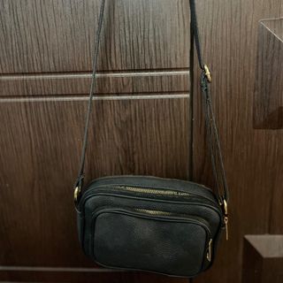کیف چرم مشکی دستی