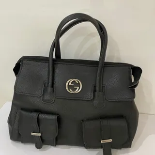 کیف چرم مشکی
