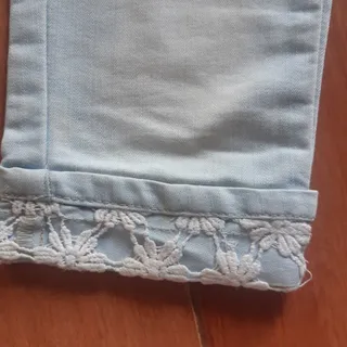 شلوارک لی دخترانه
