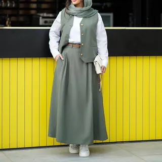 شومیز-دامن-جلیقه