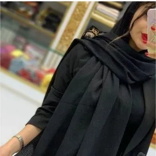شال پفکی مشکی
