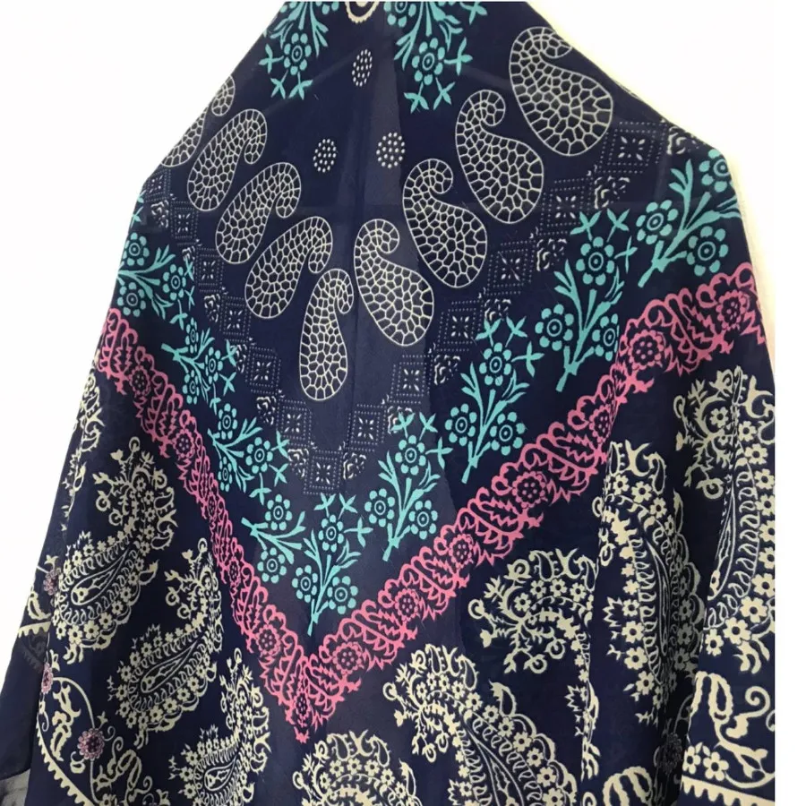 روسری حریر سه گوش