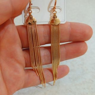 گوشواره آویز طلایی