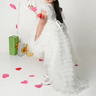 پیراهن مجلسی دخترانه مزون