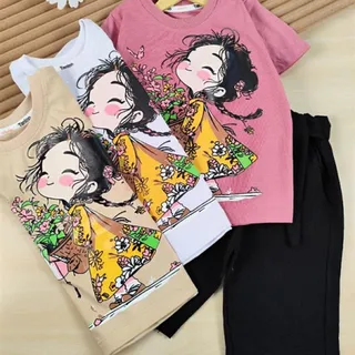 تیشرت شلوارک دخترونه