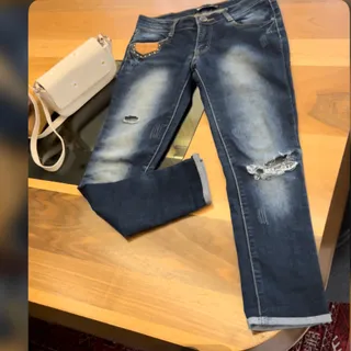 شلوار جین راسته