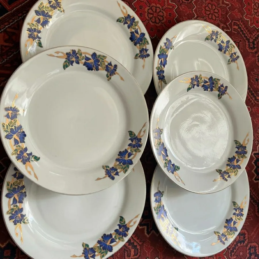 بشقاب چینی 6 عدد