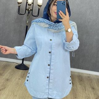 مانتو کتان لنین خارجی