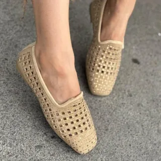 کفش کالج نگین دار
