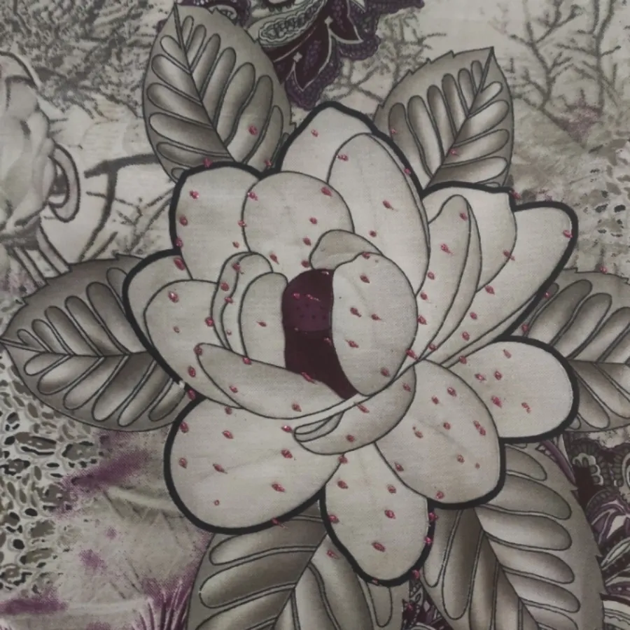 پارچه چادری نگین کوب