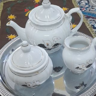 تی ست چینی‌ گل نیلوفر