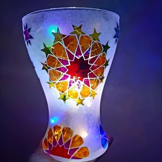 گلدان تزیینی با طرح سنتی