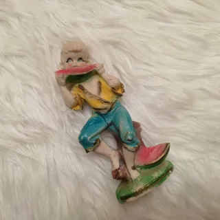 مجسمه پسربچه روسی امضادار