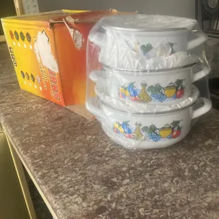 ست قابلمه لعابی