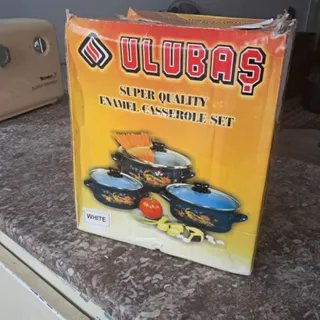 ست قابلمه لعابیulubas ترک