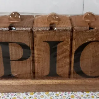 جا ادویه چوبی