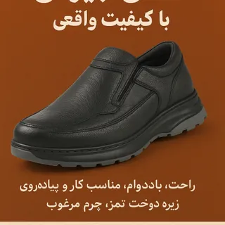 کفش مردانه اداره راحتی
