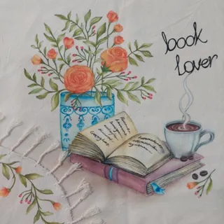 کاور کوسن نقاشی شده