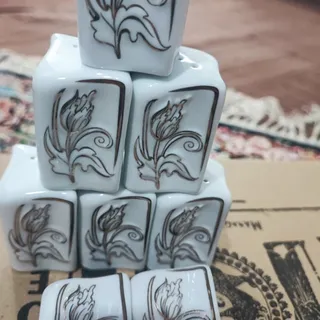 نمکدون چینی مقصود گل برجس