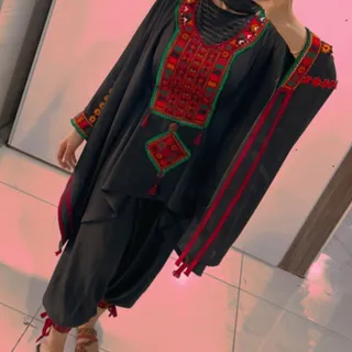 ست پانچو شلوار