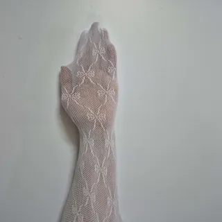 جوراب شلواری سفید