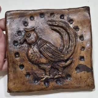 دکوری خشت گلی خام