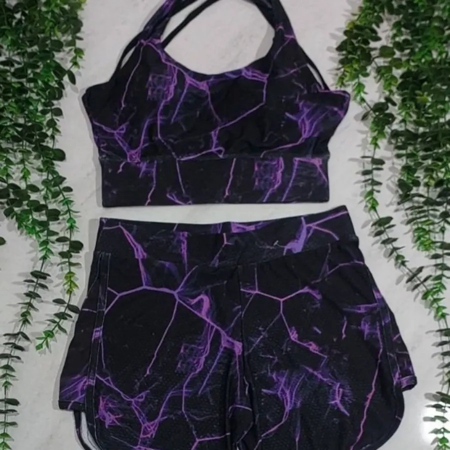 ست نیم تنه وشورتک