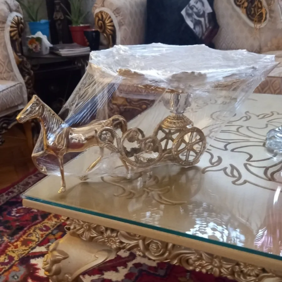 میوه خوری برنز کالسکه اسب