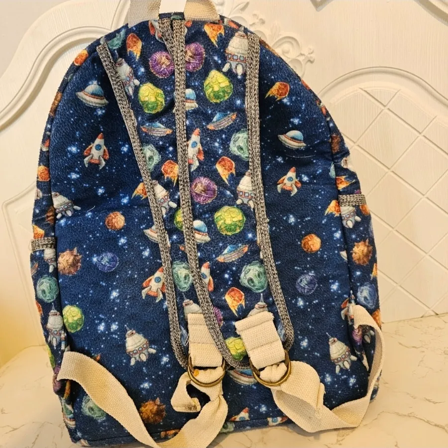 کوله پشتی مخمل لپ تاپ