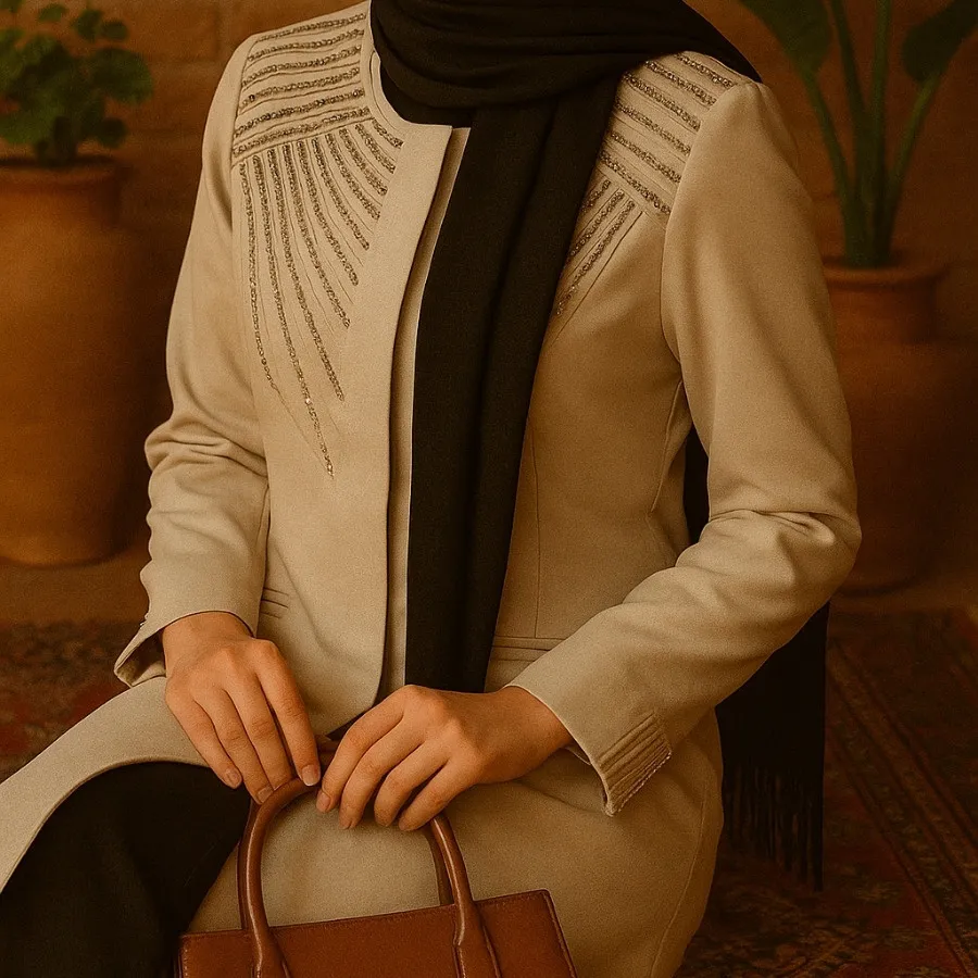 مانتو مجلسی نگینی