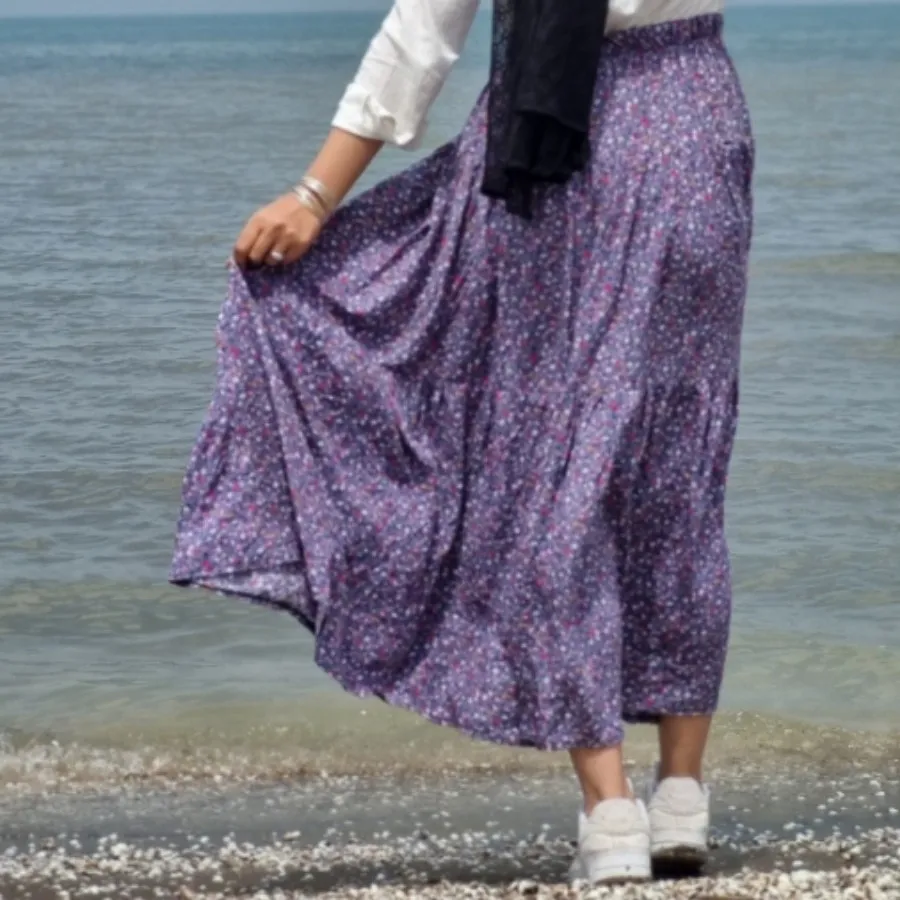 دامن چیندار