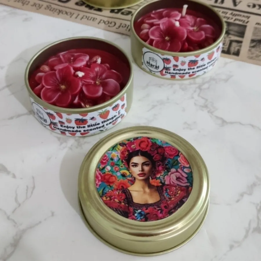 شمع معطر گل