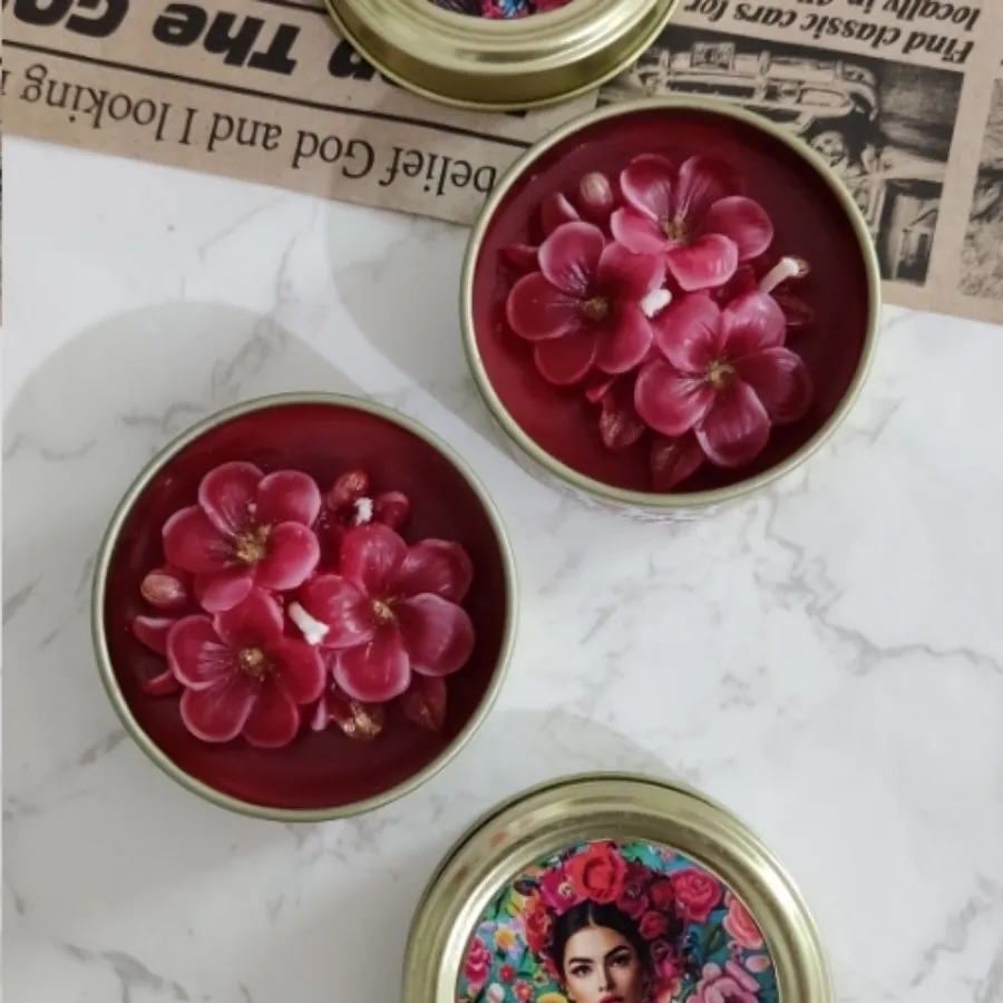 شمع معطر گل