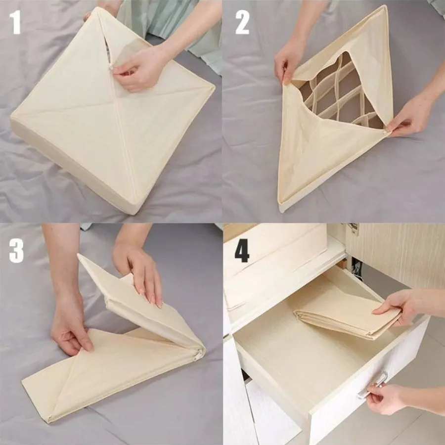 نظم‌ دهنده تاشو پارچه‌ای
