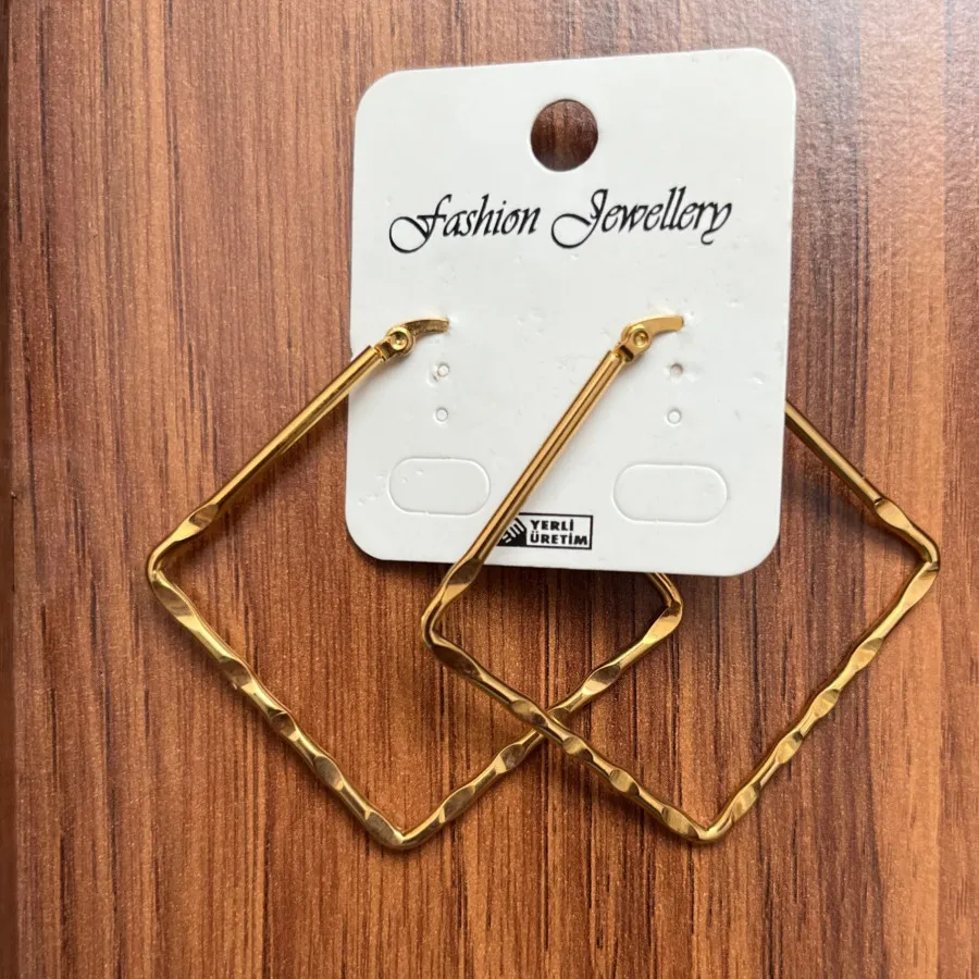 گوشواره مربع ترک کاملا نو