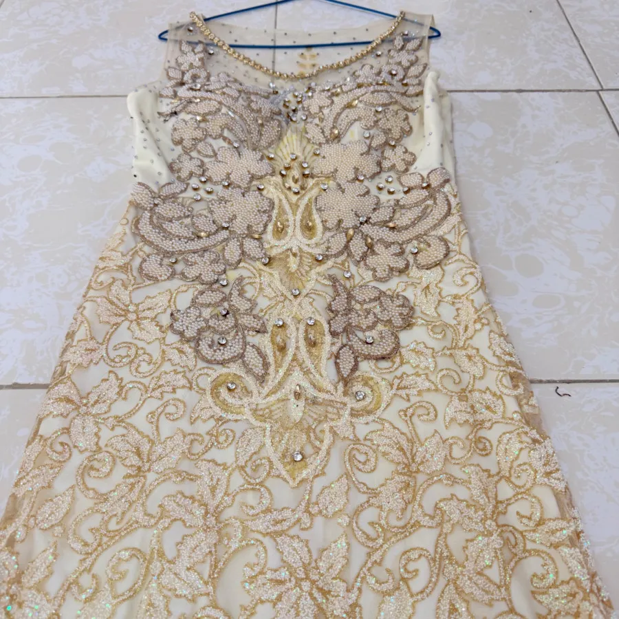 پیراهن مجلسی نباتی