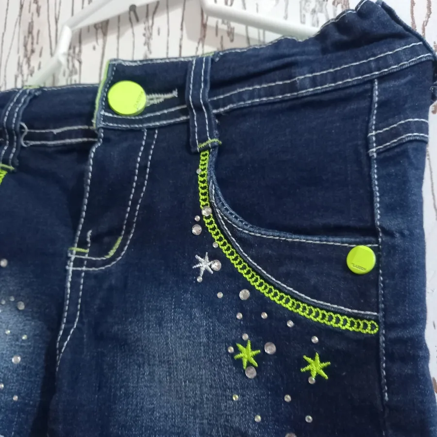 شلوارک جین دخترانه نو