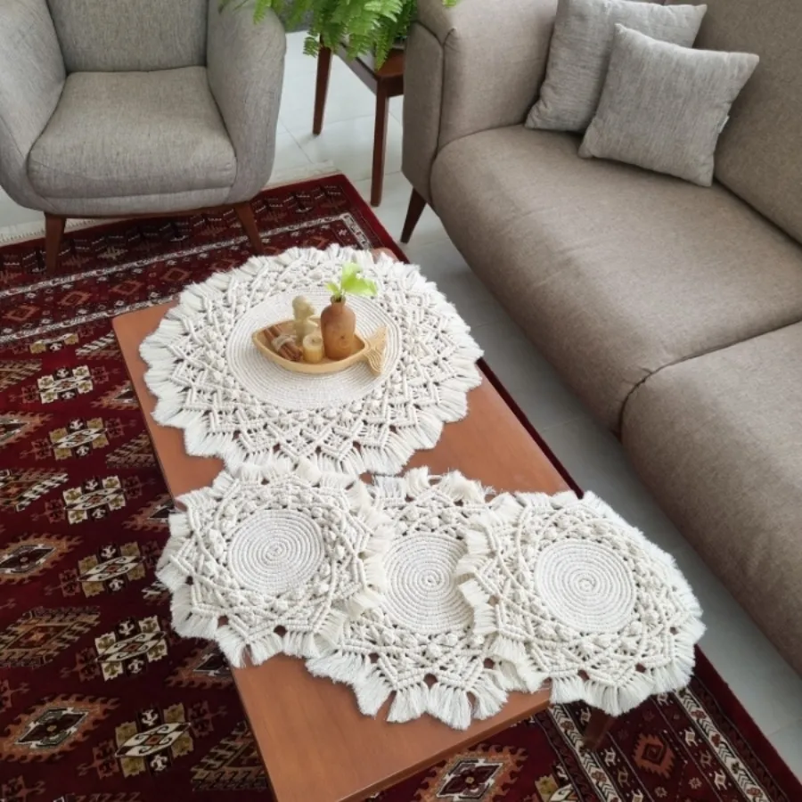 رانر گرد مکرومه