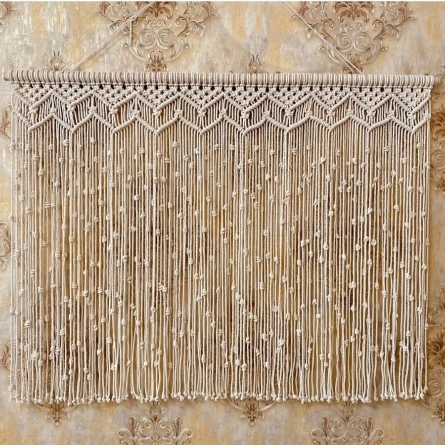 پرده مکرومه