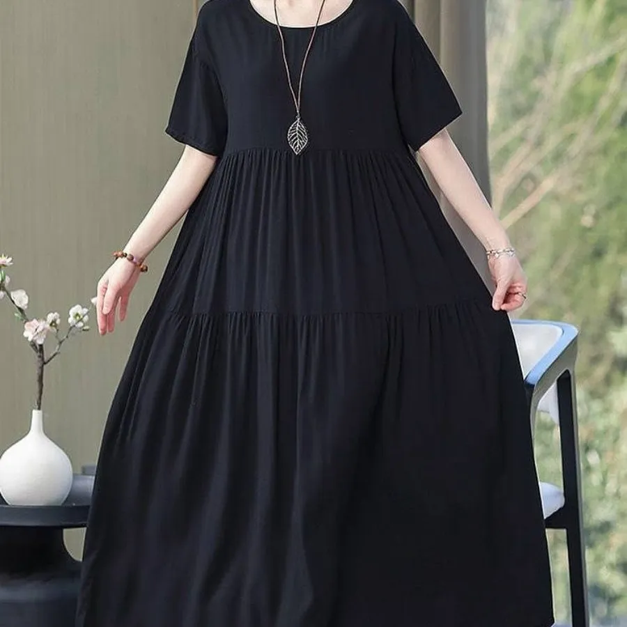 پیراهن ساحلی نخی